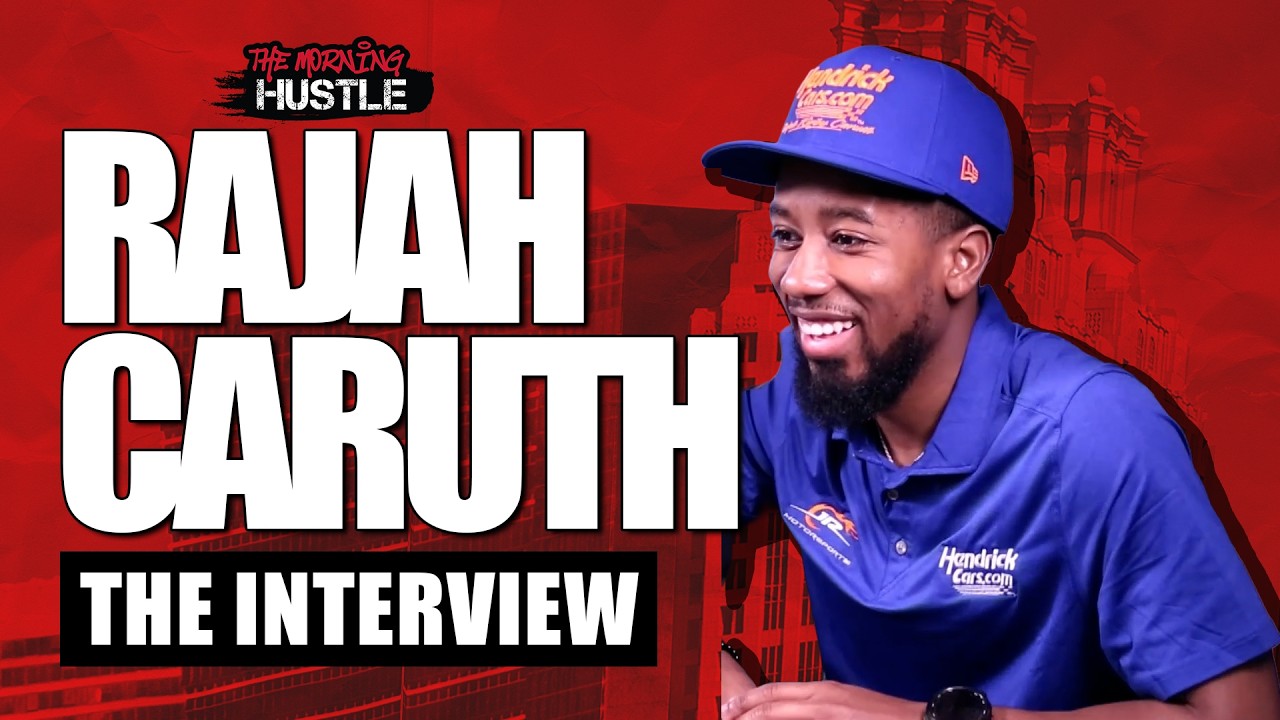 Rajah Caruth Breaks Down NASCAR, Being A Black Racer, & HBCU Representation | The Morning Hustle
