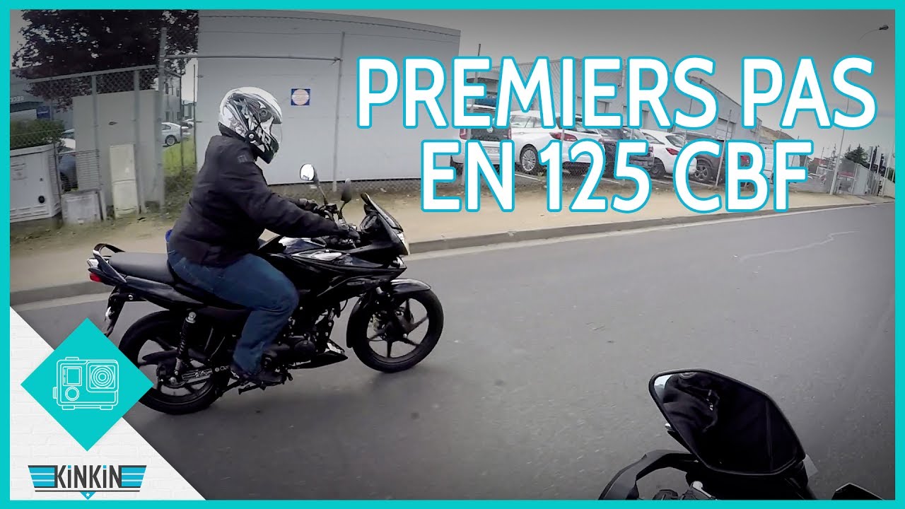 UNE FEMME + UNE MOTO 125CM3 - PAS FACILE !
