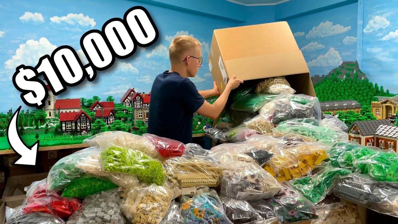 Я потратил 10 000 долларов на кубики LEGO...