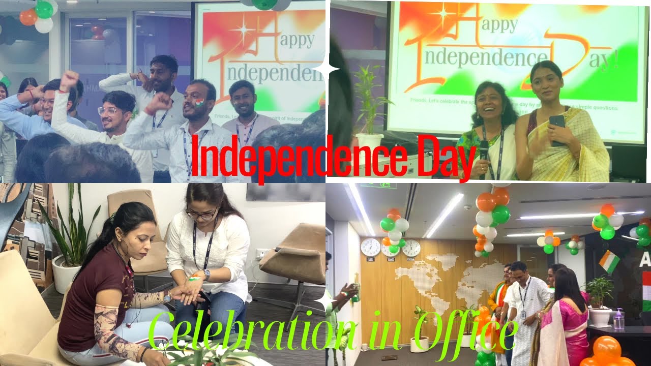Independence Day Celebration in Office || Dance & Fun Activities || Gurugram