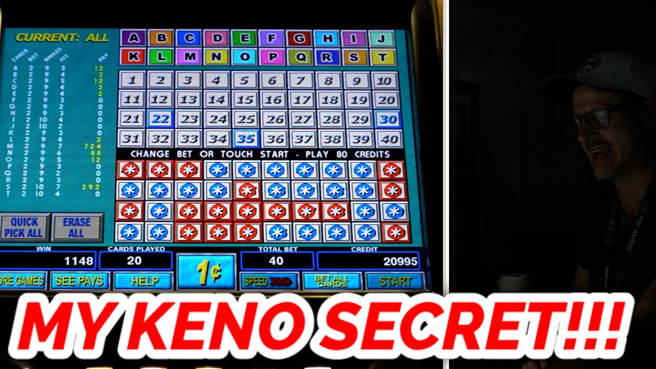 KENO SECRETS! - David Keno Lab #2
