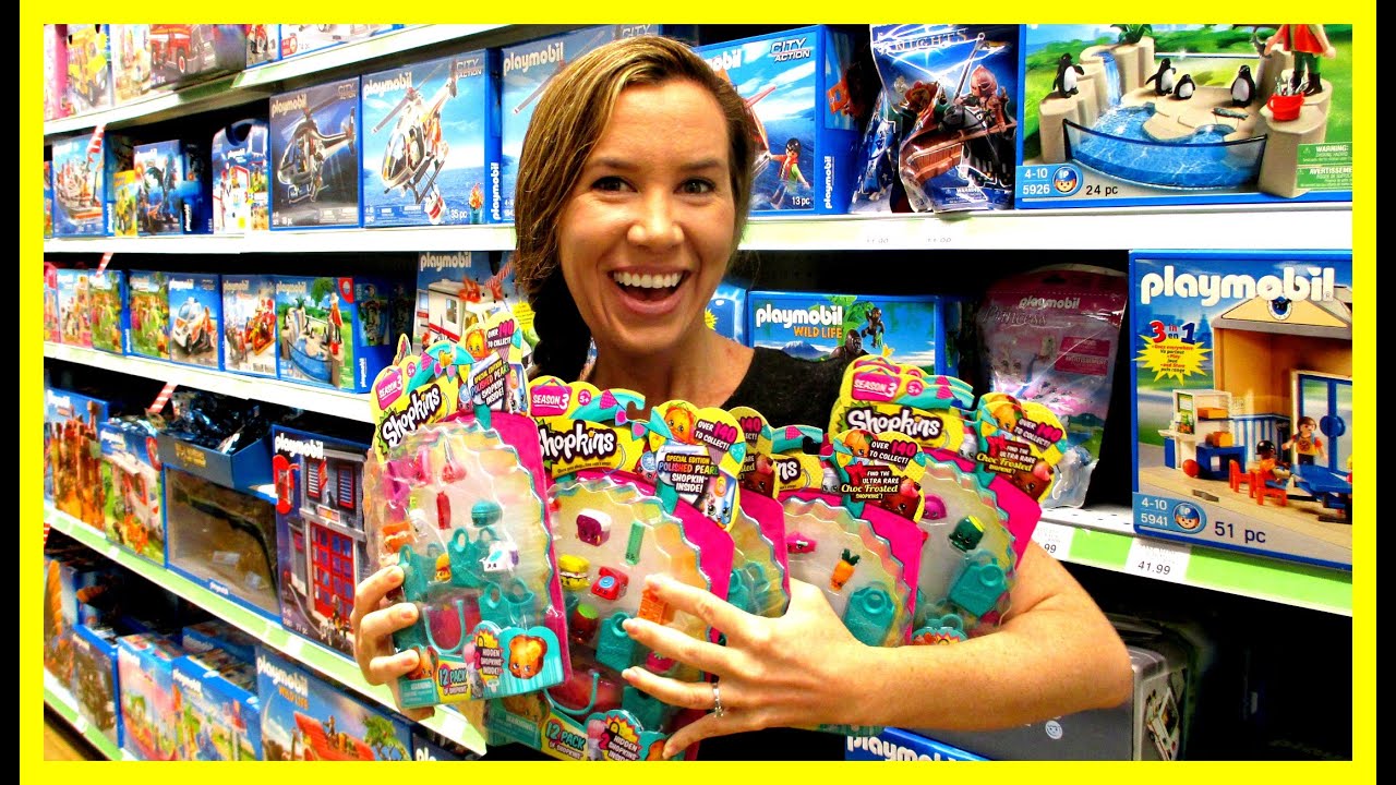 TOY HUNTING Ep. 43 - Shopkins Season 3, Scented Shopkins Erasers, Yummy Nummies,