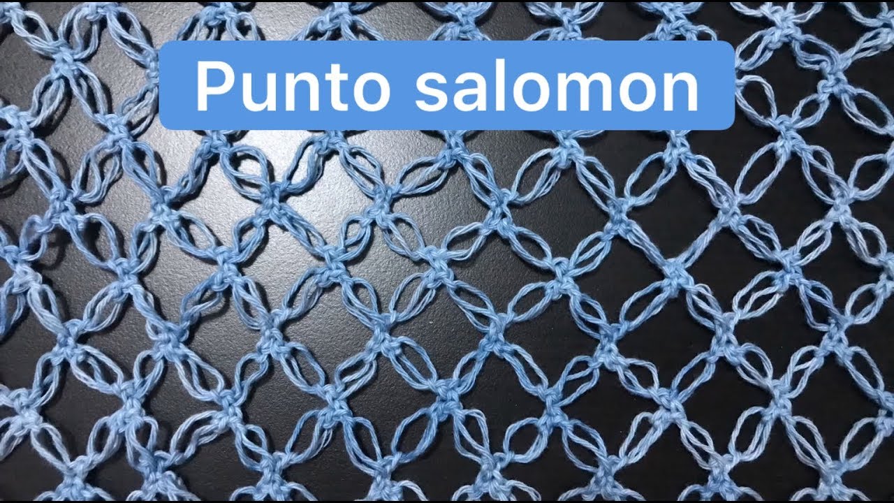 Punto salomon crochet