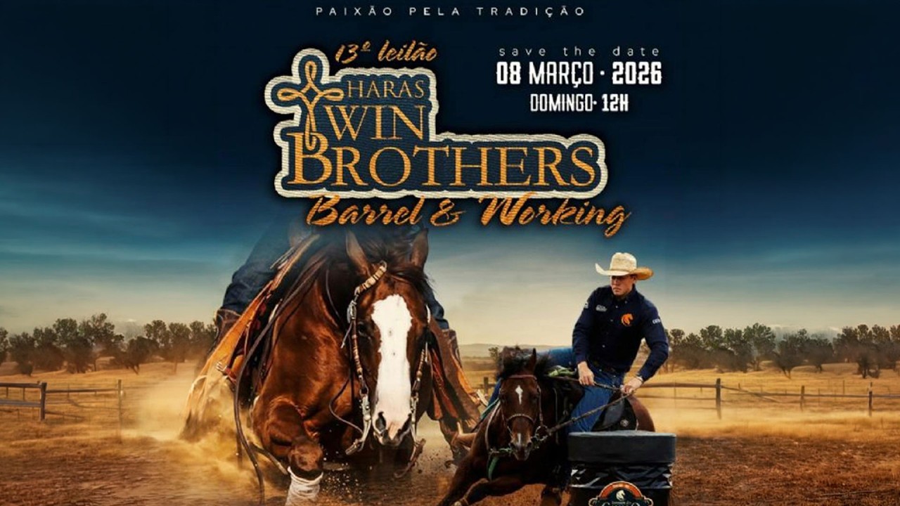 13° LEILÃO HARAS TWIN BROTHERS WORKING & BARREL