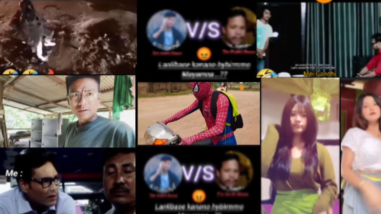 New Manipur funny viral video collection 🤣🤣 2025|| ngna kari khangdana 🤣