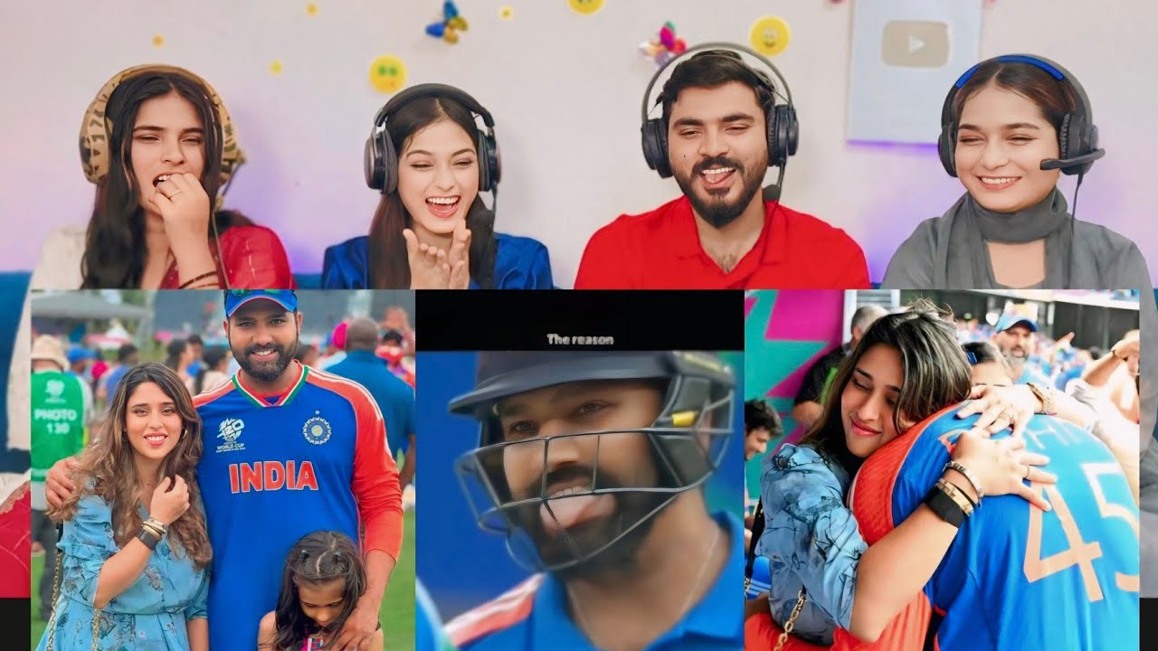 Rohit Sharma + Ritika Sajdeh(Rohika) | Beautiful Couple 😻 Reels Reaction