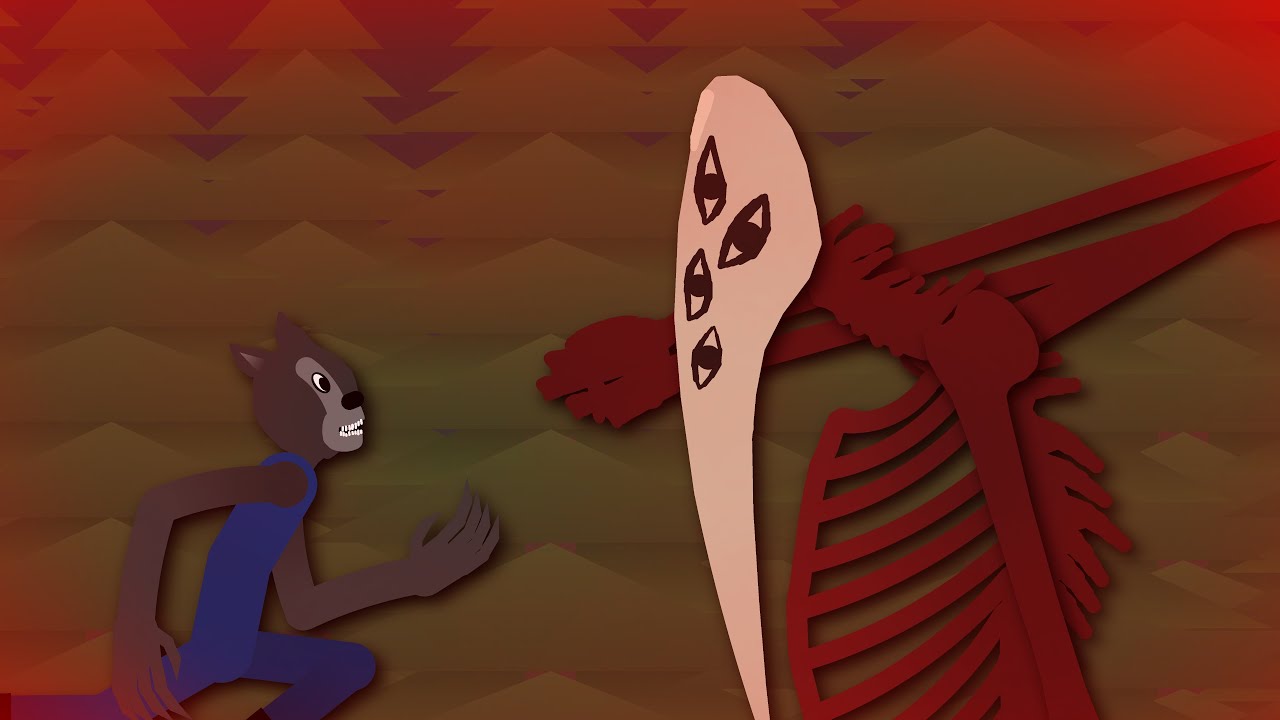Big Bad Wolf vs God of Roadkill || Analog Horror Vs Trevor Henderson || Animation