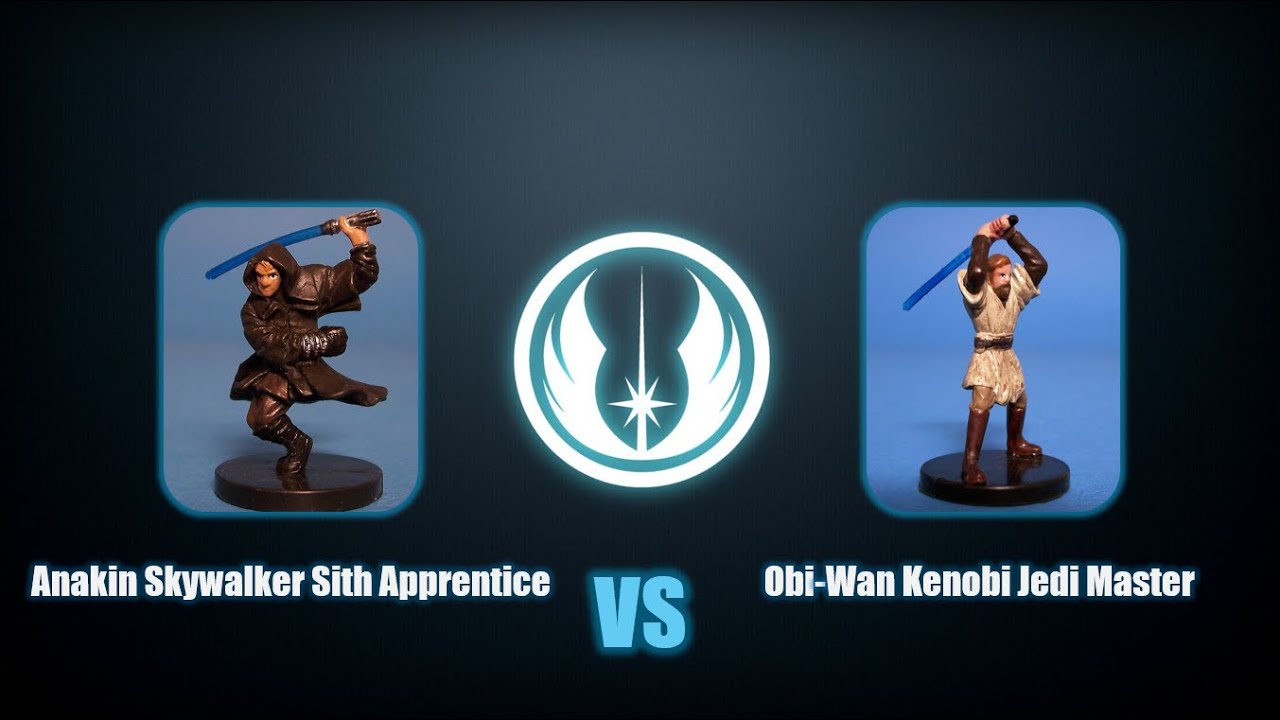 Star Wars Miniatures Duels: Anakin Vs Obi-Wan