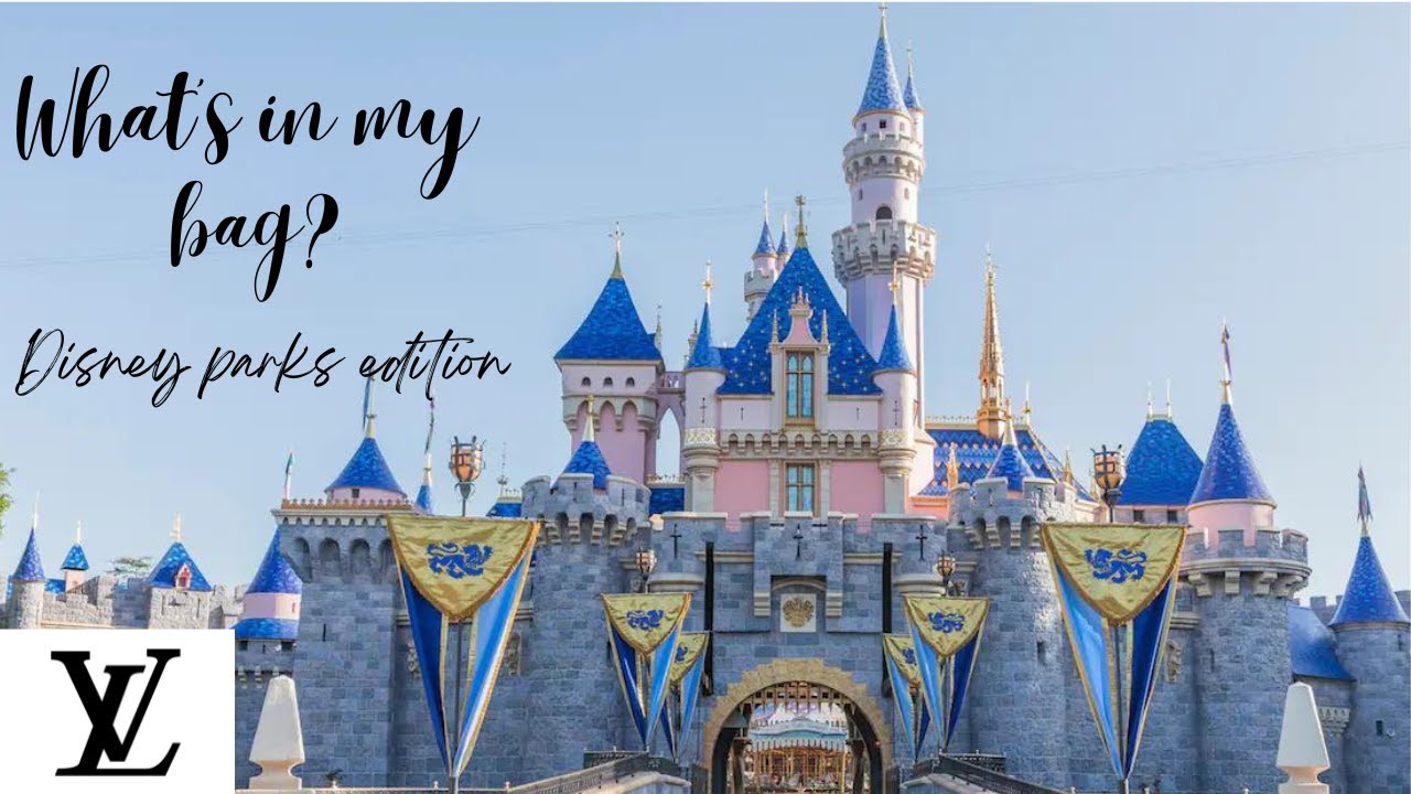What's in My Theme Park Bag | Disney Parks Edition | Louis Vuitton Palm Springs MM