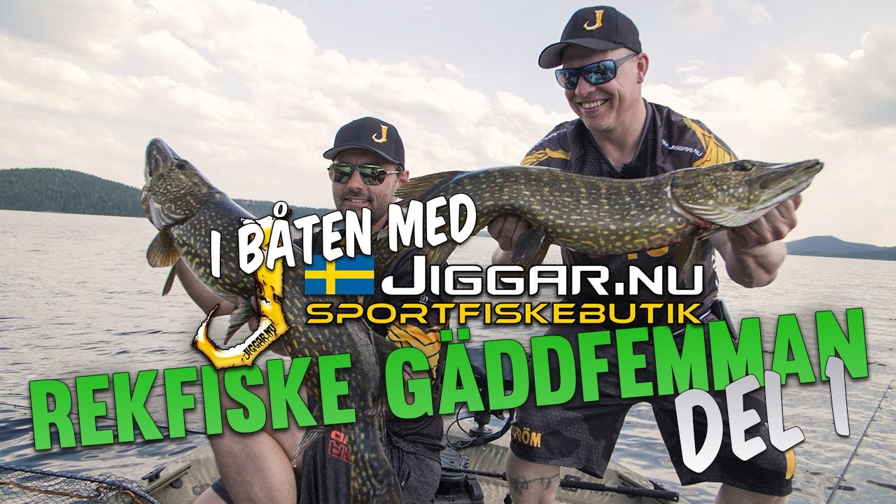 Rekfiske Gäddfemman 2019 - Del 1 - med Jiggar.nu
