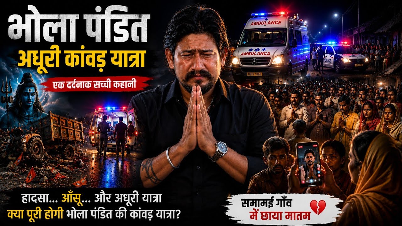 😢 भोला पंडित की अधूरी कांवड़ यात्रा 😭 | दर्दनाक सफर | Emotional Kanwar Story | Part 1