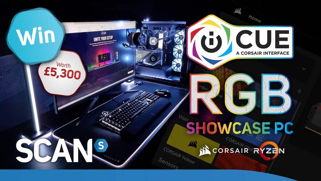 WIN a CORSAIR iCUE 3XS PC + Peripherals! Scan Monthly Competition