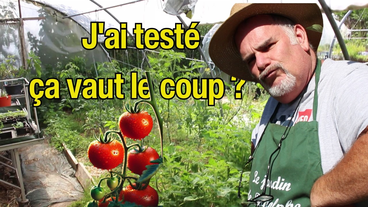 Le résultat! J'ai testé la plantation précoce des tomates.