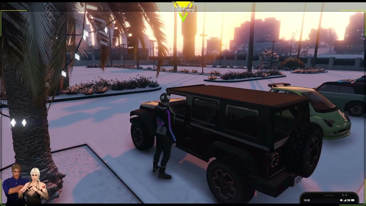 Millie in Los Santos / Lucky V / GTA V RP - Die LS Moments WG in Action