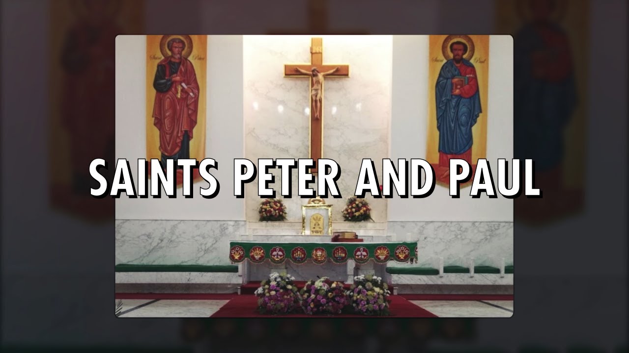 SAINTS PETER & PAUL- hymn to honor the Patron Saints by Harry  Rasquinha