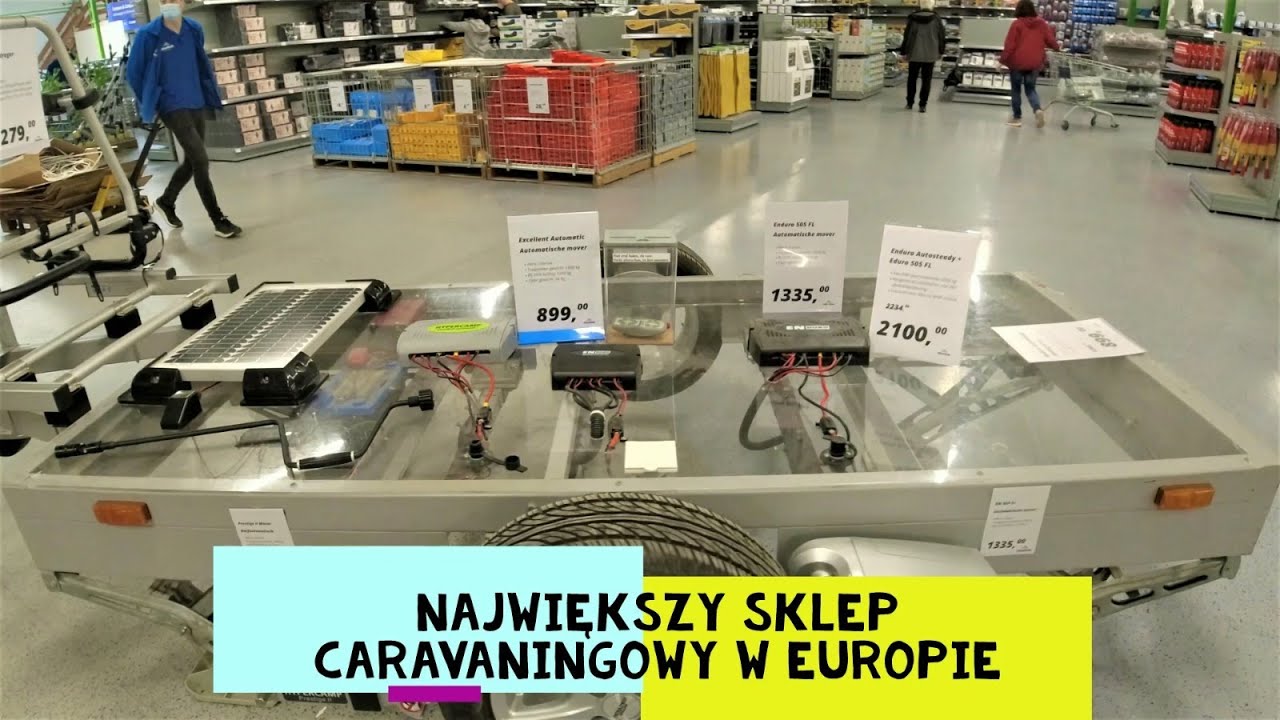 Największy sklep caravaningowy w Europie. Obelink. Vlog 33
