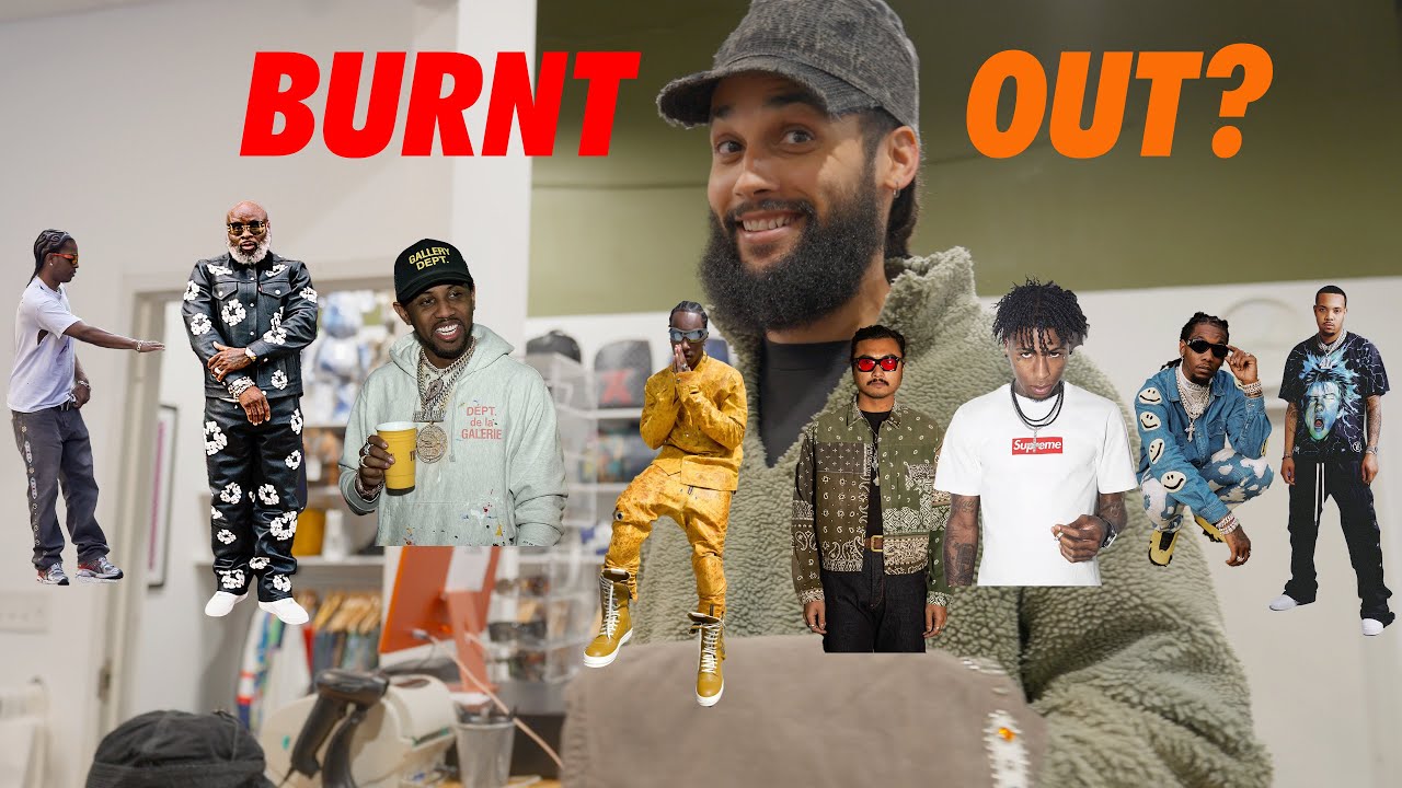 KAPITAL, GALLERY DEPT, DENIM TEARS, BURNT OUT? BRANDON FINESSIN SAYS BALIENCIAGA IS BURNT OUT!
