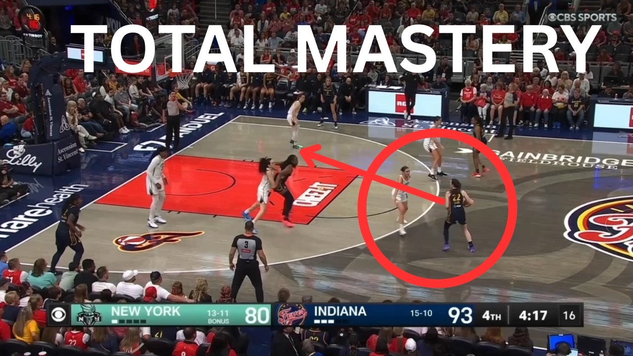 CAITLIN CLARK'S total mastery of the game of basketball is incredible to watch