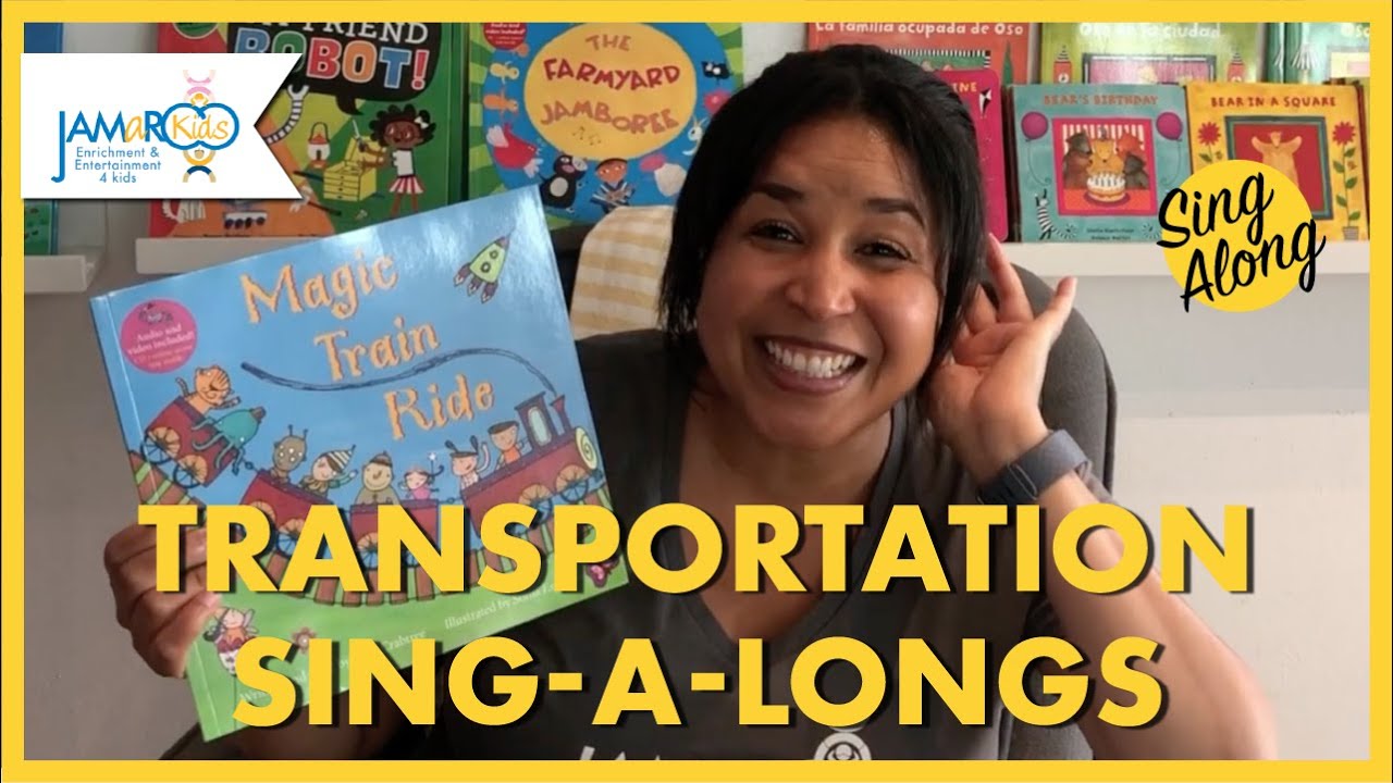 Barefoot Books Transportation Sing-a-longs | JAMaROO Kids Educational Video | Children's Music