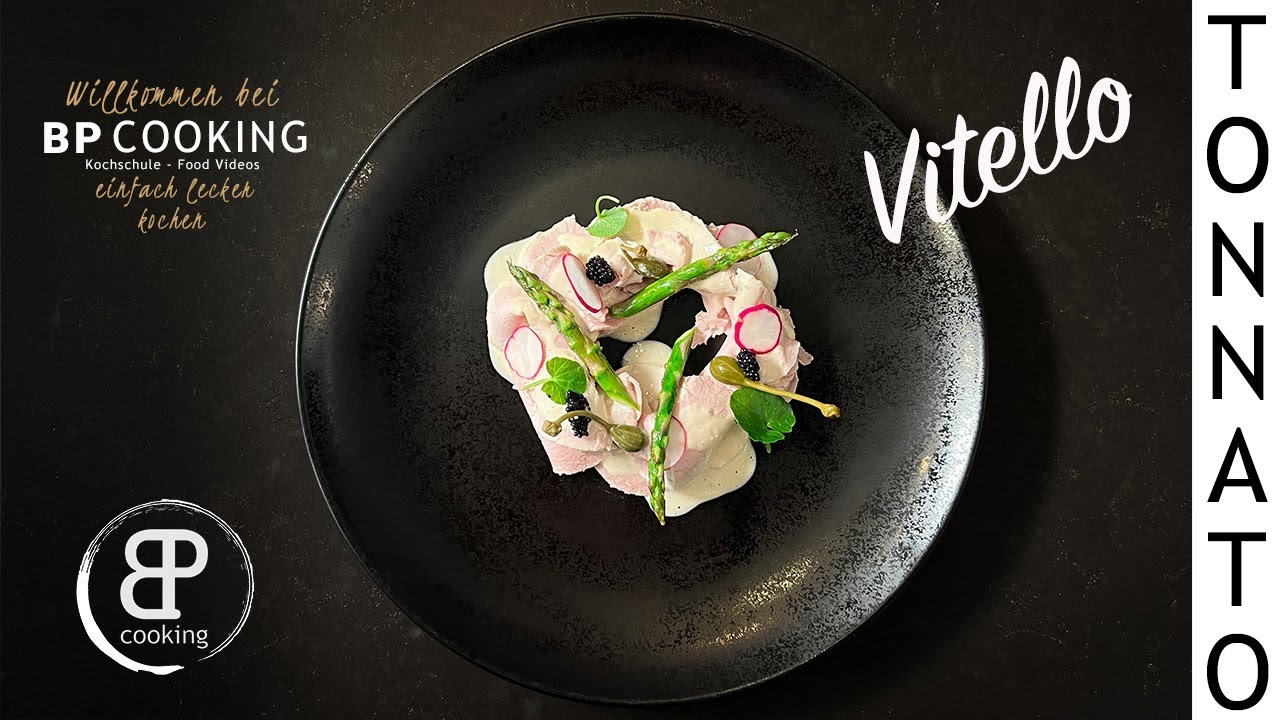 Das klassische Vitello Tonnato in der Frühlingsversion mit gebratenem Spargel - Einfach lecker!