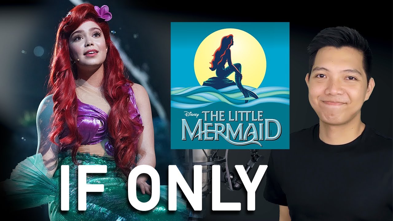 If Only (Eric/Sebastian/Triton Part Only - Karaoke) - The Little Mermaid