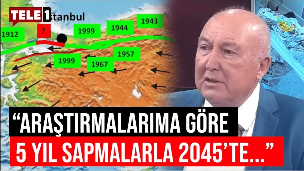 Prof. Dr. Ahmet Ercan, Celal Şengör'ün İstanbul depremi öngörüsünü yorumladı ve ekledi..