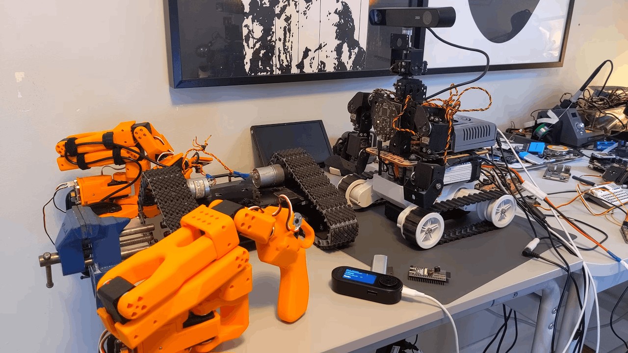 Building an Offline Robot: Gesture animation suite progress