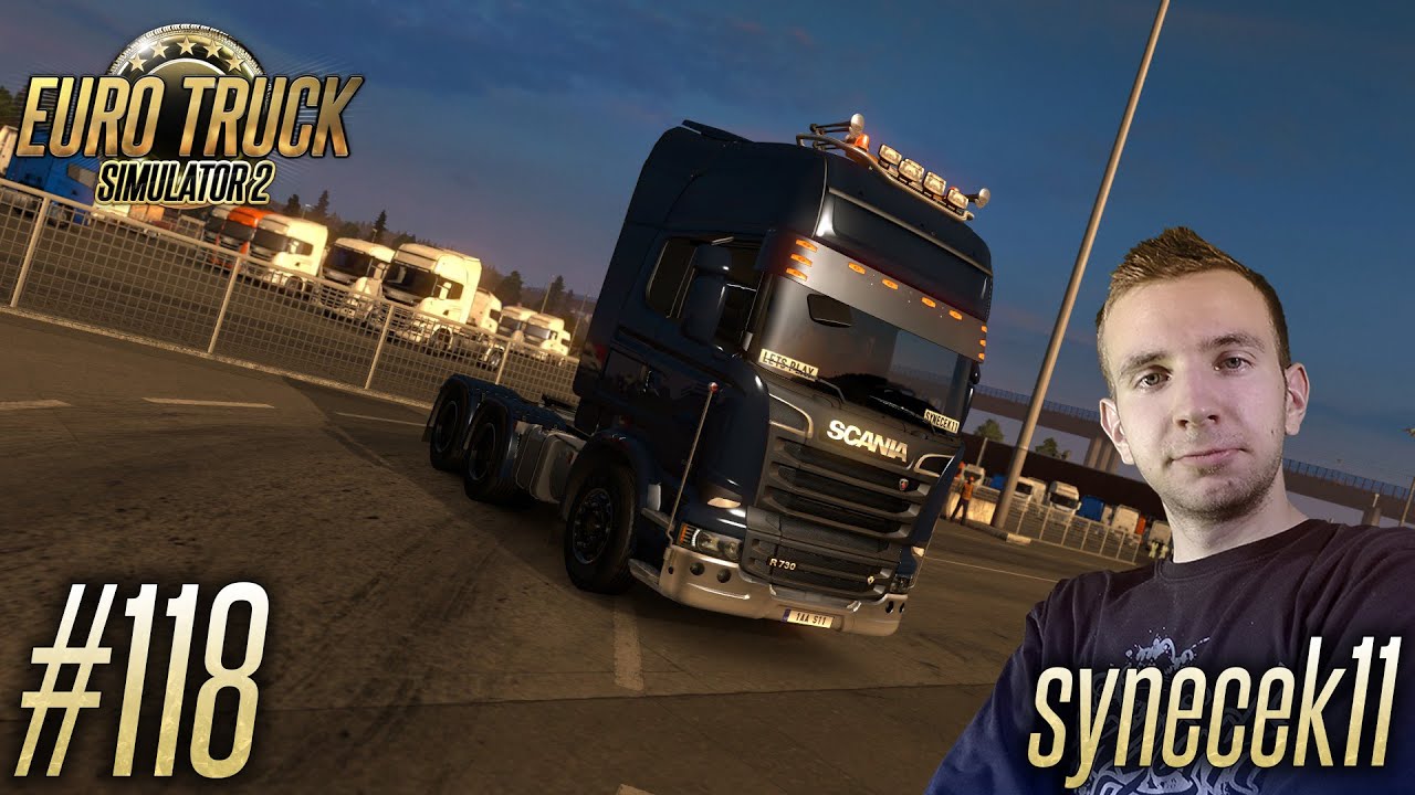 [60FPS] Euro Truck Simulator 2 ► Let's Play Česky ► #118 ► Södertälje → Milano (1/4) ► synecek11