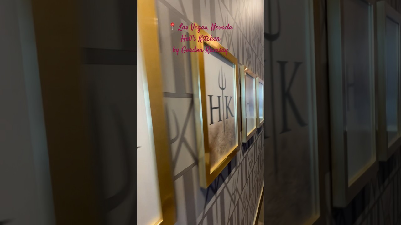 📍 Las Vegas, Nevada - 🍽️ Hell&rsquo;s Kitchen by Gordon Ramsay 👌