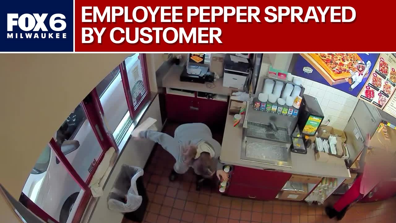 Milwaukee employee pepper sprayed by customer | FOX6 News Milwaukee