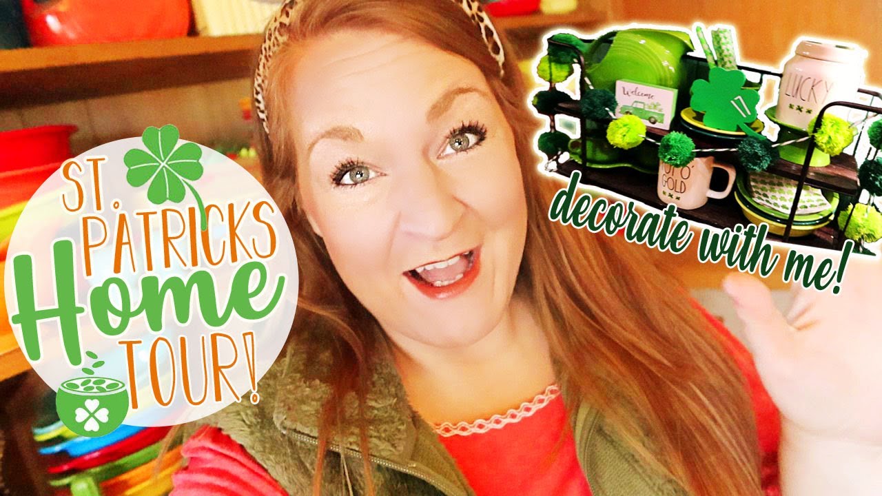 St Patrick's Home Tour 2022 | Rae Dunn St Patrick's | Decorate With Me
