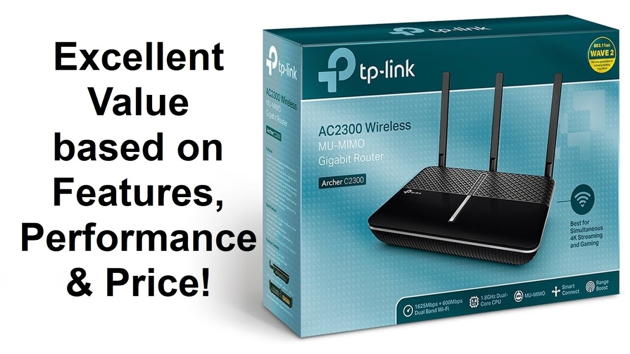 TP-Link C2300 Wi-Fi MU-MIMO Gigabit Router