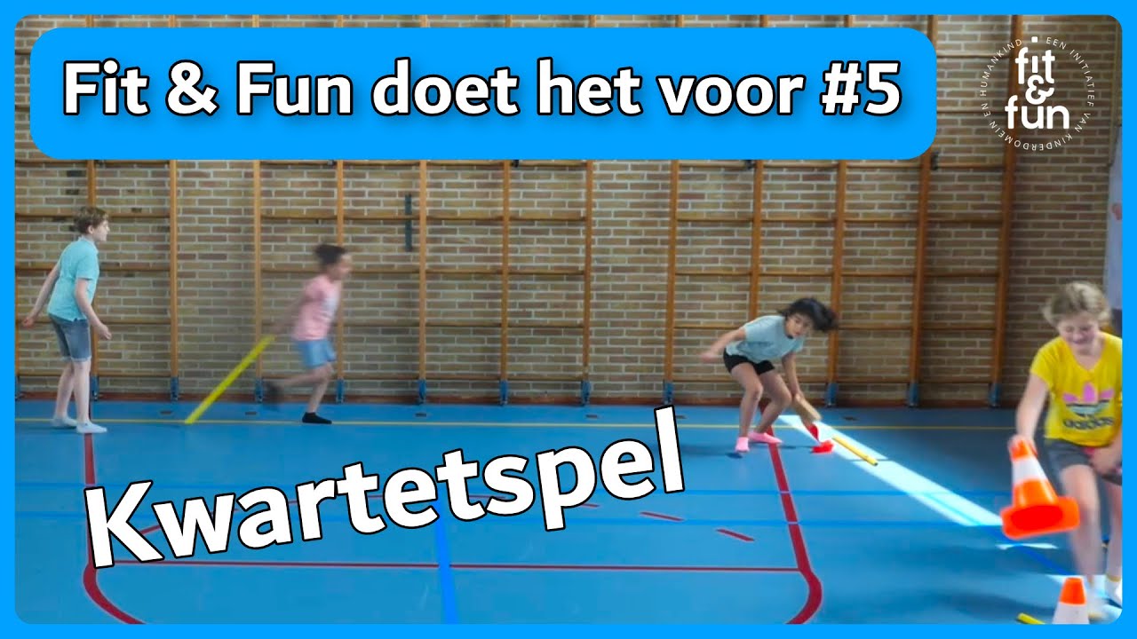 Fit & Fun doet het voor #5 - Kwartetspel (Gymles)