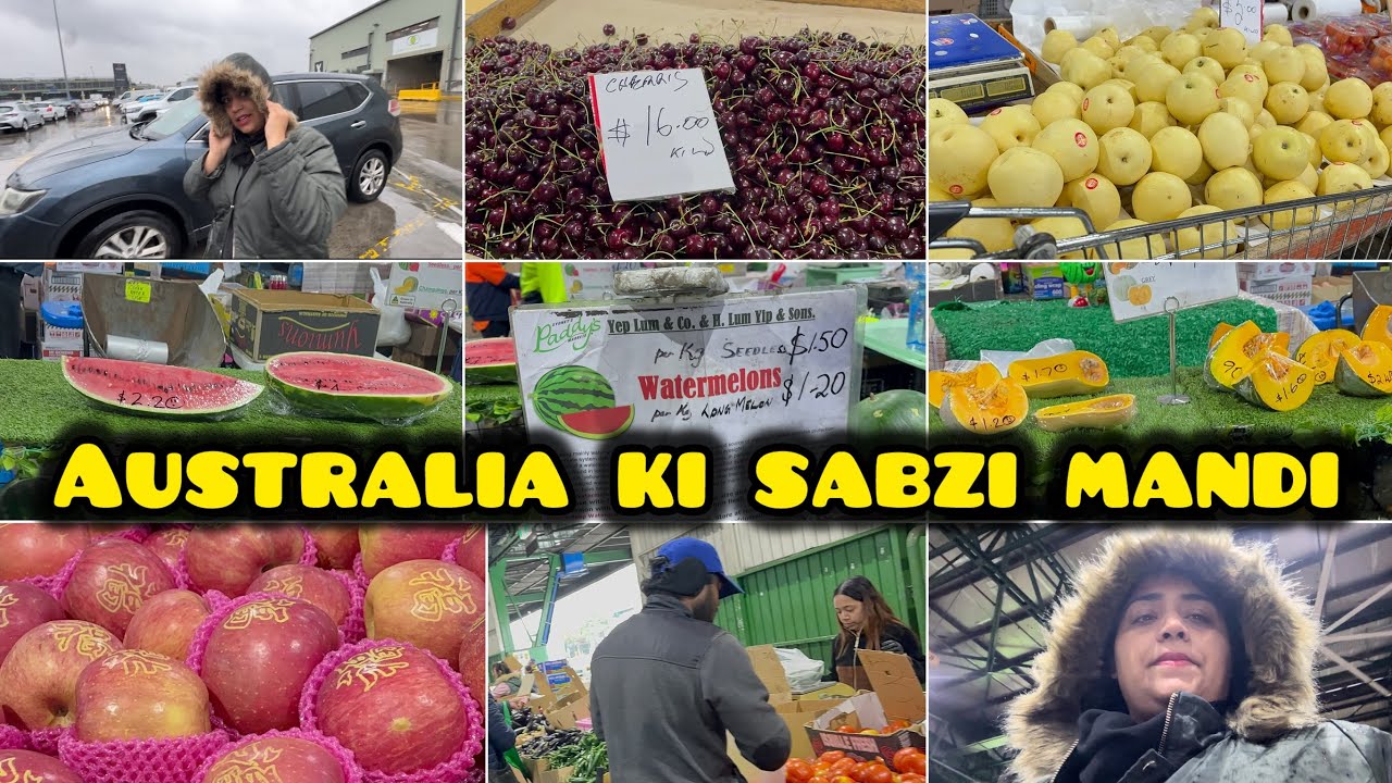 AUSTRALIA KI SABZI MANDI VISIT | SABZI MANDI WALKING TOUR | FRESH FRUIT & VEGETABLE MARKET IN SYDNEY