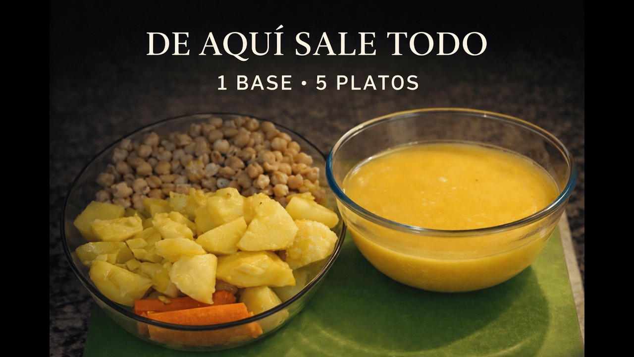🔥 Cocido tradicional a mi estilo | Base perfecta
