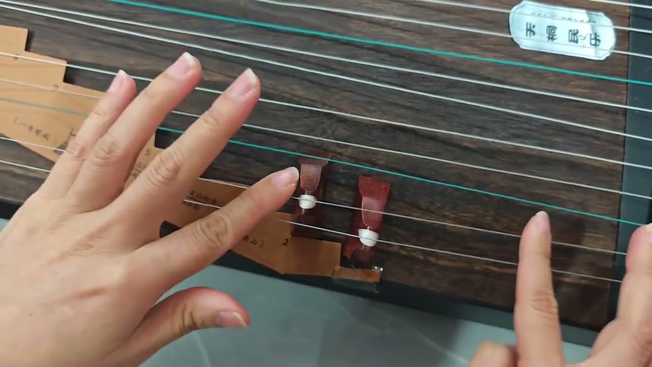 Cách lắp nhạn và test âm đàn guzheng 