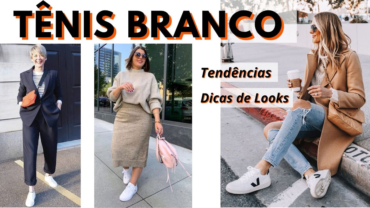 OS TÊNIS BRANCOS QUE TODA MULHER MODERNA PRECISA TER - MELHOR VERSÃO