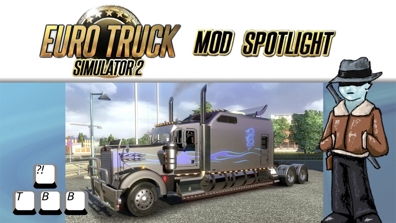 Euro Truck Simulator 2 Mod Spotlight - Kenworth w900 Long