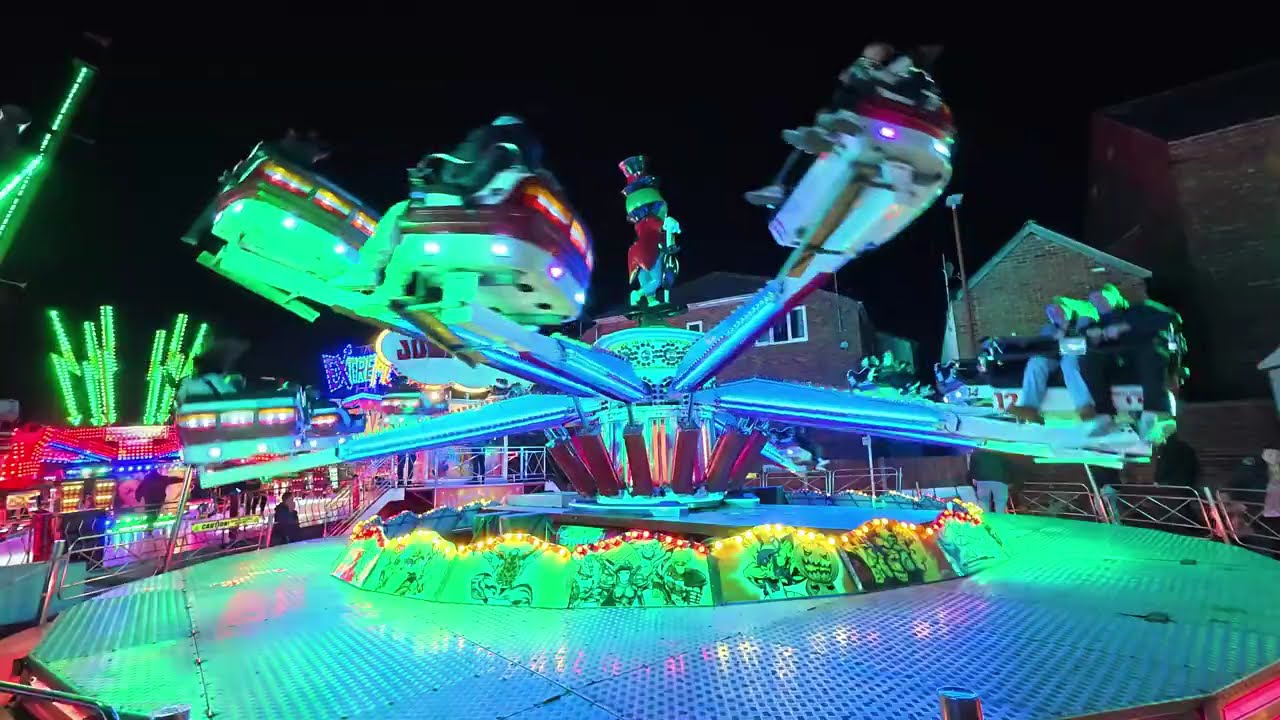Ilkeston Charter Funfair 2025 | Opening Night