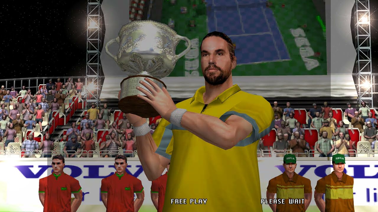 Virtua Tennis 2 / Power Smash 2 - Naomi 4K (Very Hard) [Flycast] [KinGdZV]