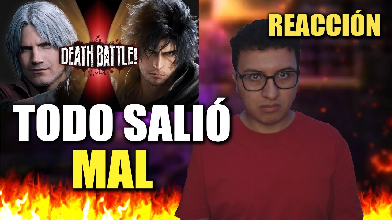 REACCIÓN a Dante VS Clive (Devil May Cry VS Final Fantasy) | DEATH BATTLE!