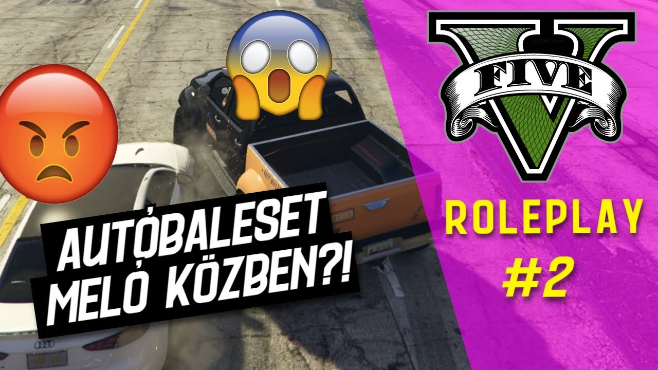 BALESET CÉGES KOCSIVAL?! | GTA V RP | S1 EP2