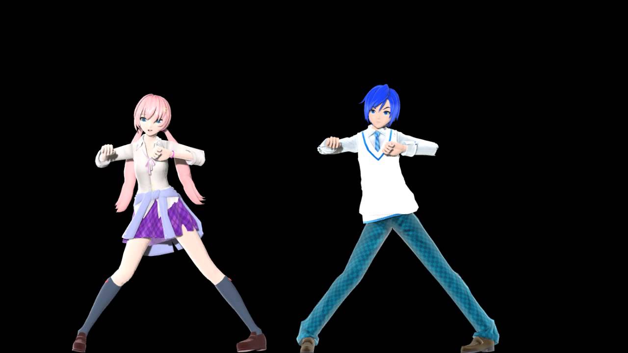 •MMD Live• Hologram Ready -HYBRID- Megurine Luka x KAITO