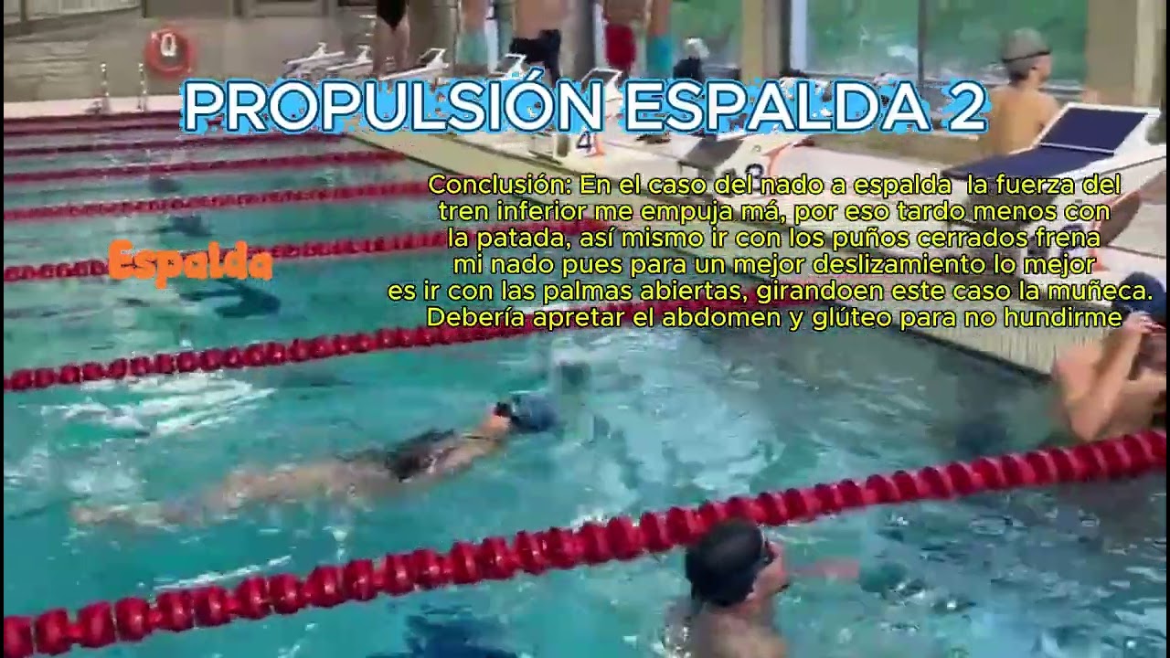 Vídeo Natación