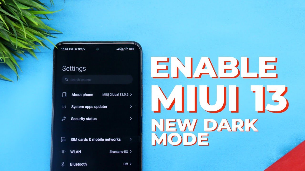 Enable Miui 13 New Dark Mode Using Theme On Any Xiaomi Phone | New Dark Ui & Homescreen