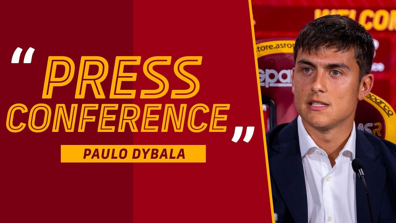 LIVE | La conferenza stampa di presentazione di Paulo Dybala