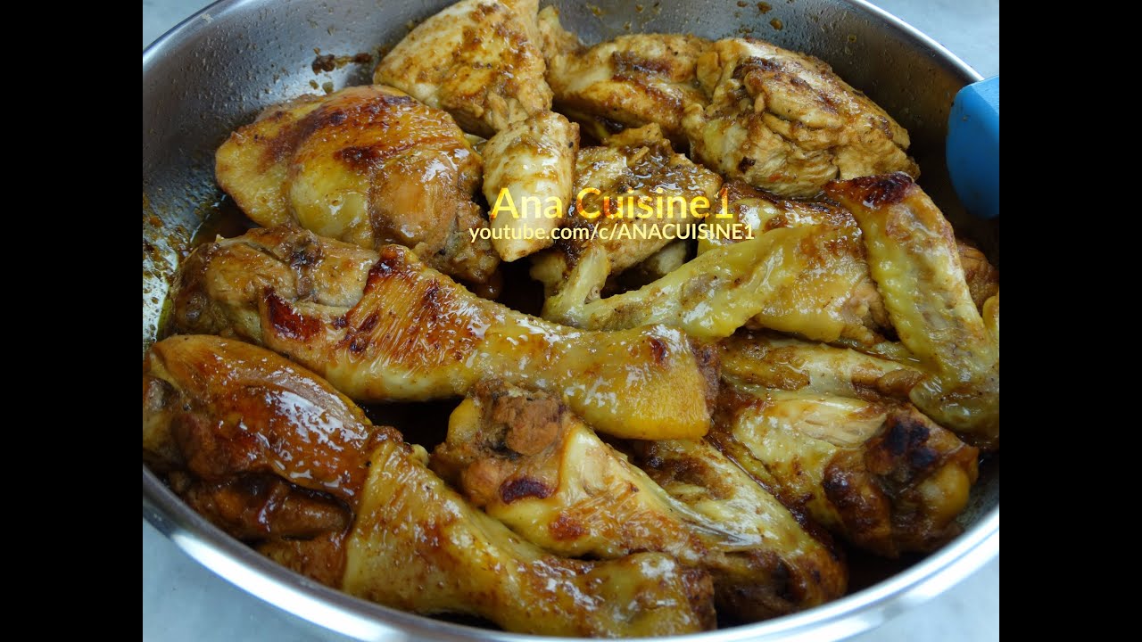Poulet Antillais façon ma Grand-mère 🐓Pollo guisado estilo 🇩🇴Dominicano -Carib Style Chicken