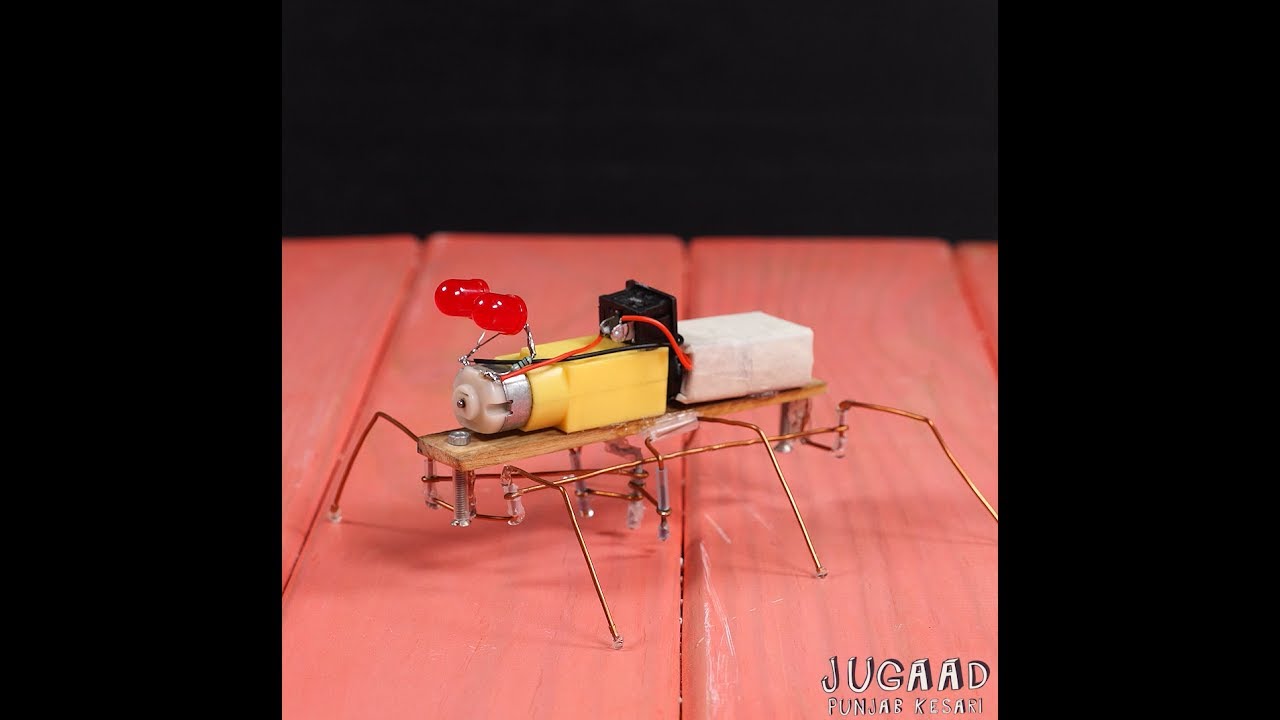 How to Make your own Walking Insect Robot