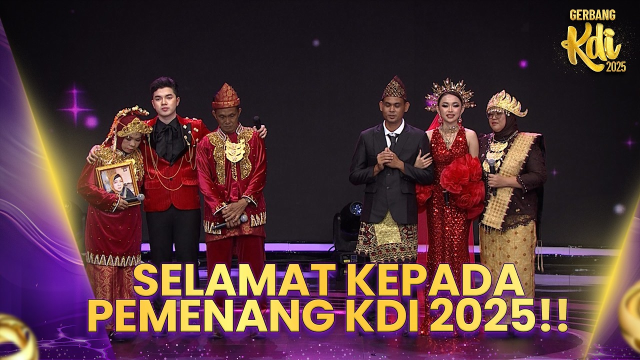 SELAMAT KEPADA!! Ini Dia Pemenang Dari Kontes Dangdut Indonesia 2025 | GRAND FINAL KDI