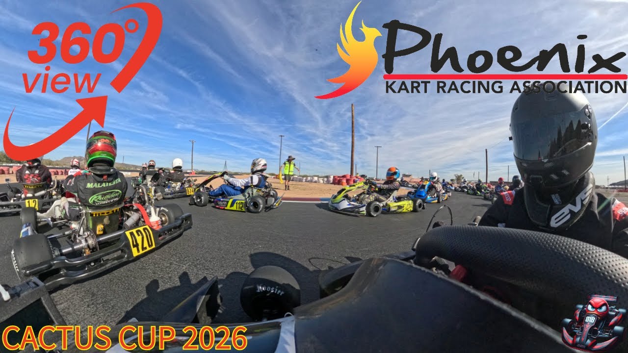 360° @ PKRA 2026 Cactus Cup LO206 Sr. Heat 3 (Full track CCW) 1-18-2026 (P9 to P4)